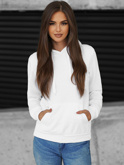 Sweat femme Blanc OZONEE JS/W02Z