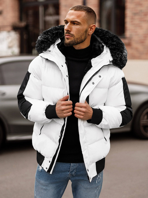 Veste Homme Blanc OZONEE O/M798Z