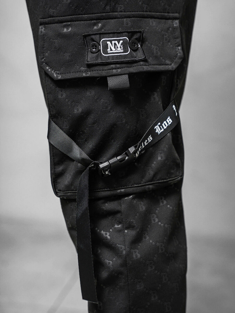 Pantalon de Survêtement Homme Noir OZONEE O/PS6021