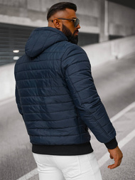 Veste Homme Bleu foncé OZONEE JS/MY13Z 