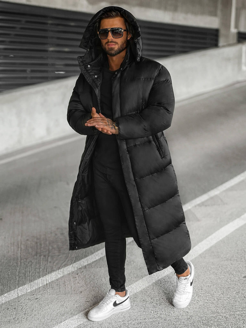 Veste Homme Noir OZONEE O/M3202Z