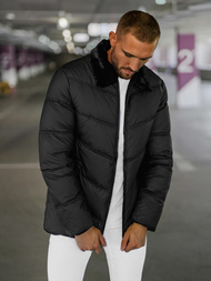 Veste Homme Noir OZONEE JS/31M5005Z