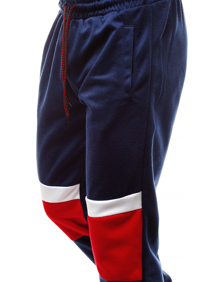 Pantalon de survêtement Homme Bleu foncé OZONEE JS/JZ11010Z