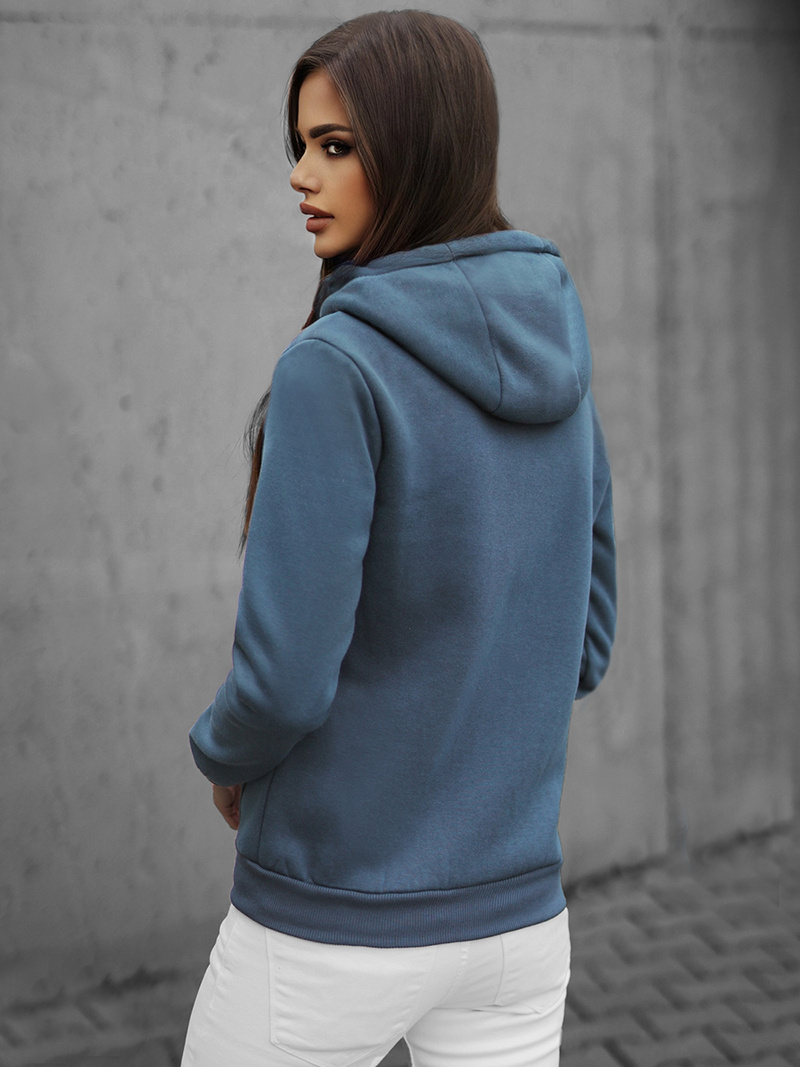 Sweat Femme Bleu/2 OZONEE JS/W03/9Z