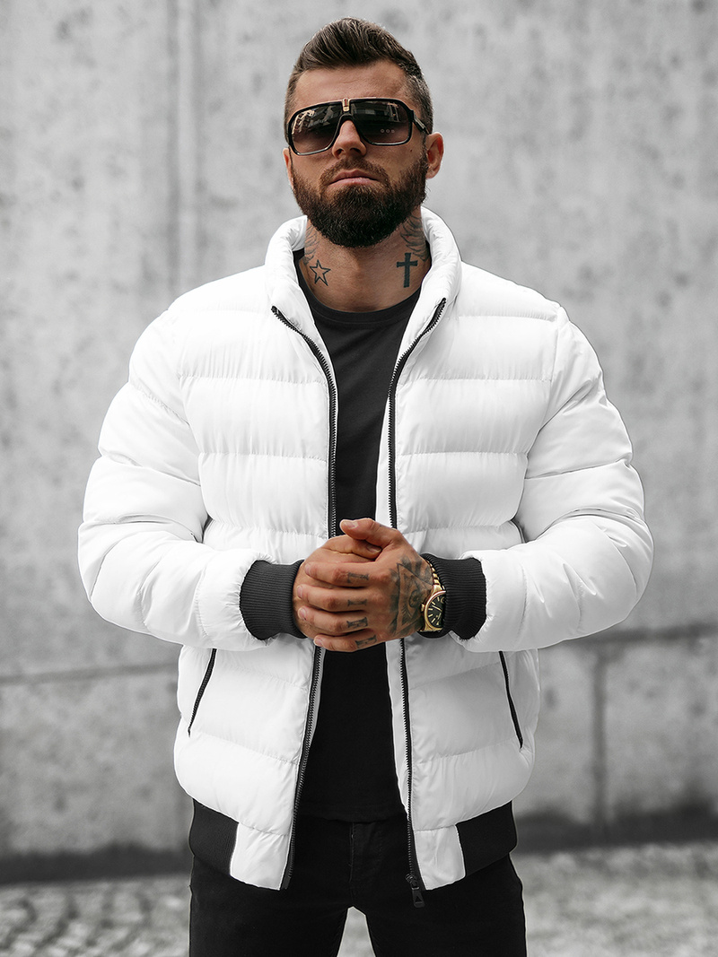 Veste Homme Blanc OZONEE N/7121