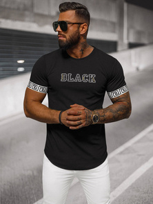 T-shirt Homme Noir OZONEE O/T7571