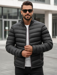 Veste Homme Noir OZONEE JS/SM71Z