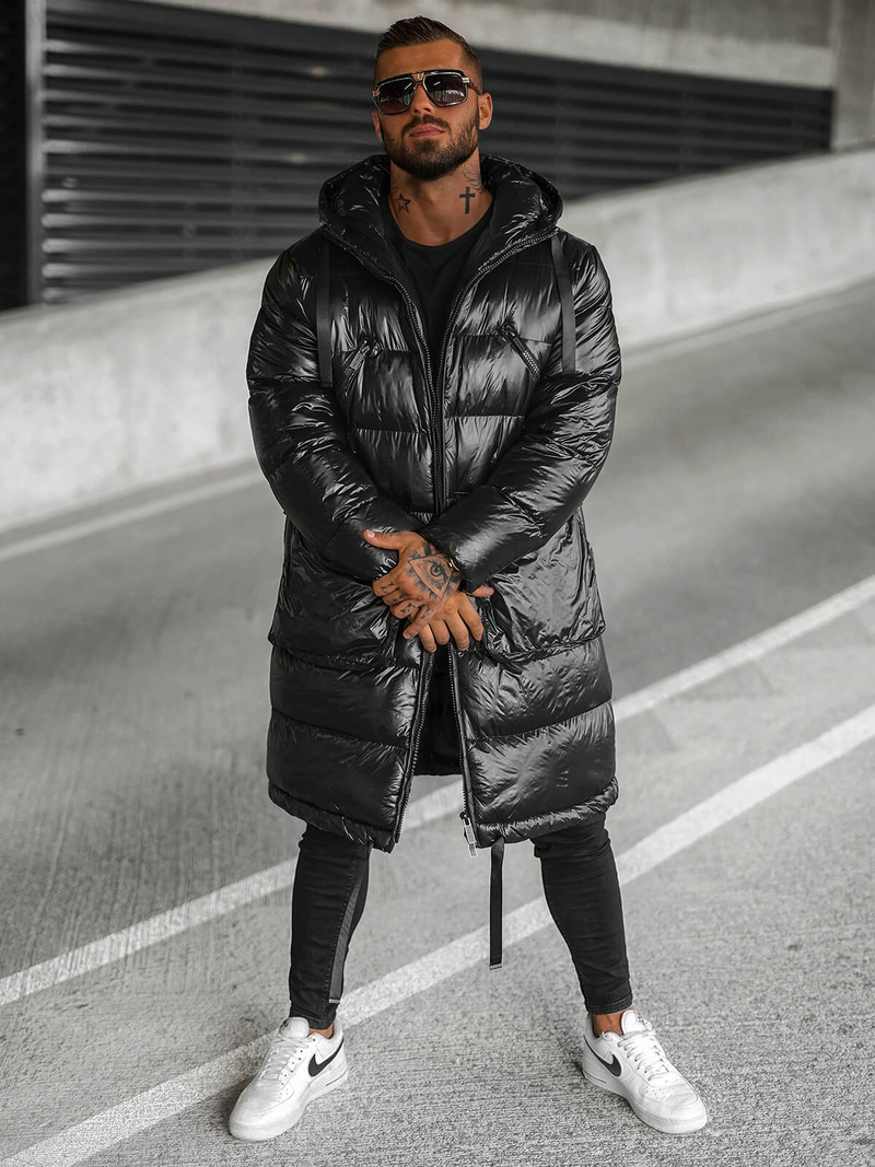 Veste homme noir OZONEE O/M3205Z