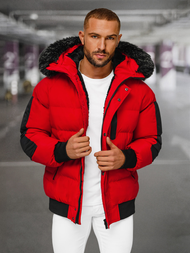 Veste Homme Rouge OZONEE O/M798Z