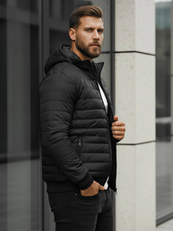 Veste Homme Noir OZONEE JS/MY13Z