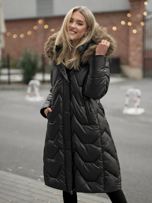 Veste Femme Noir OZONEE O/5M3229/392Z