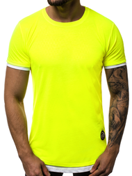 T-Shirt Homme Jaune-néon OZONEE O/1261X