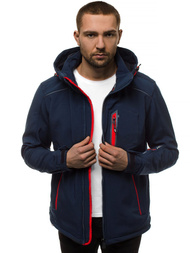 Veste Homme Bleu foncé-rouge OZONEE GE/12259Z