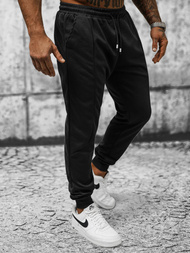 Pantalon de Survêtement Homme Noir OZONEE JS/8K183