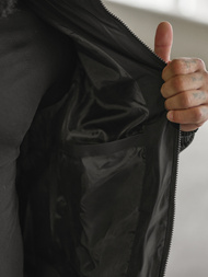 Veste D'hiver Noir OZONEE JS/31M5031/392Z