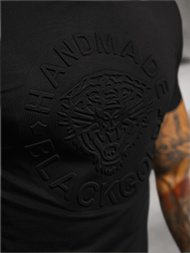 T-shirt Homme Noir OZONEE NB/MT3056Z