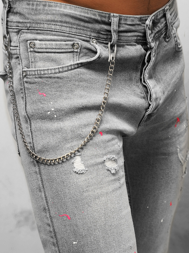 Jean Homme Gris OZONEE O/WE1004