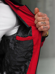 Veste Homme Rouge OZONEE JS/62M9502/270