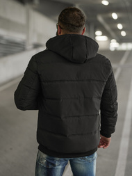 Veste homme noir OZONEE JS/31M5003Z