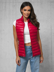 Gilet Femme Rouge OZONEE JS/16M9138/270