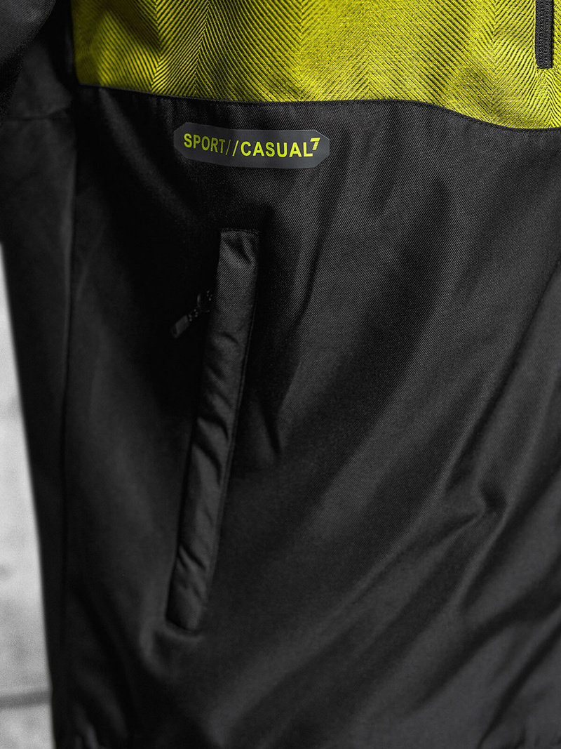 Veste Homme Noir OZONEE JS/22M311/392