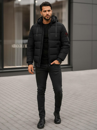 Veste D'hiver Noir OZONEE JS/31M5031/392Z