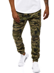 Pantalon Jogger Homme Vert OZONEE A/404