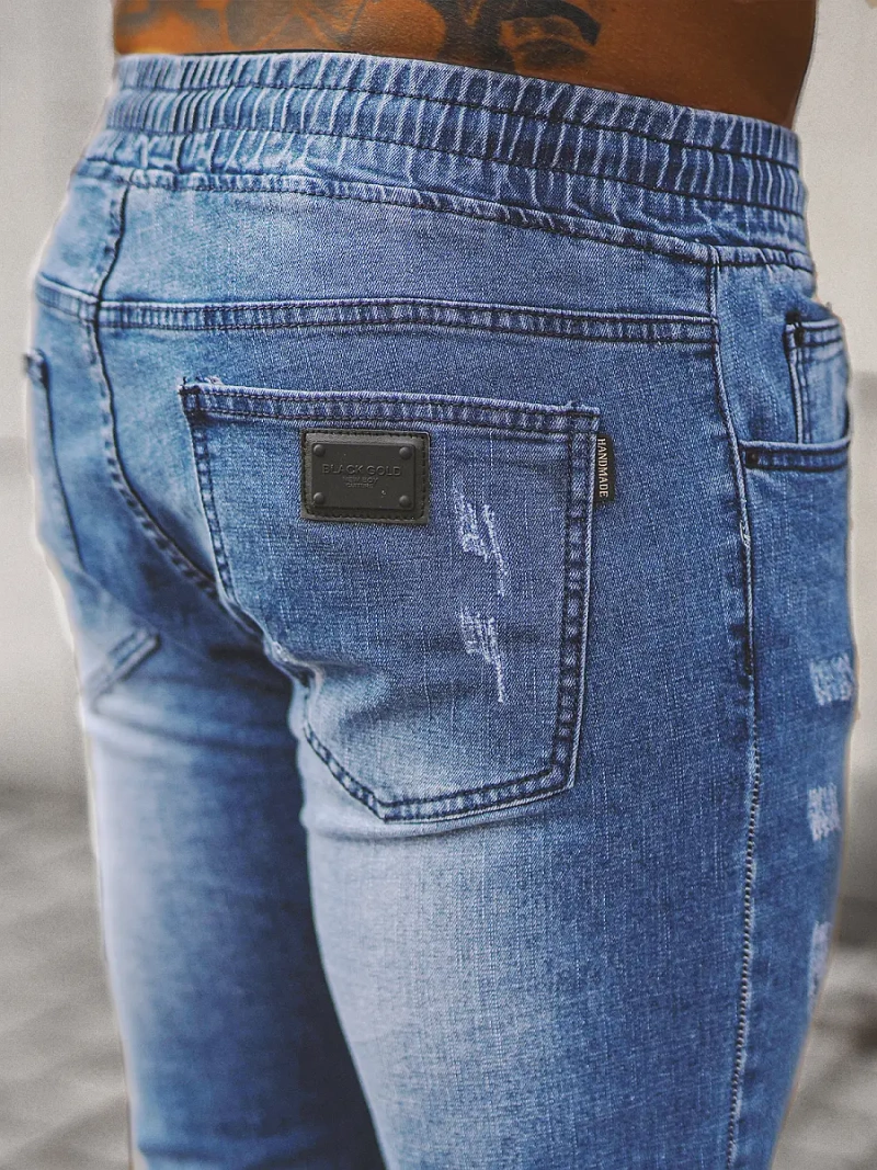 Jean Jogger Homme Bleu OZONEE NB/MP0065/2B