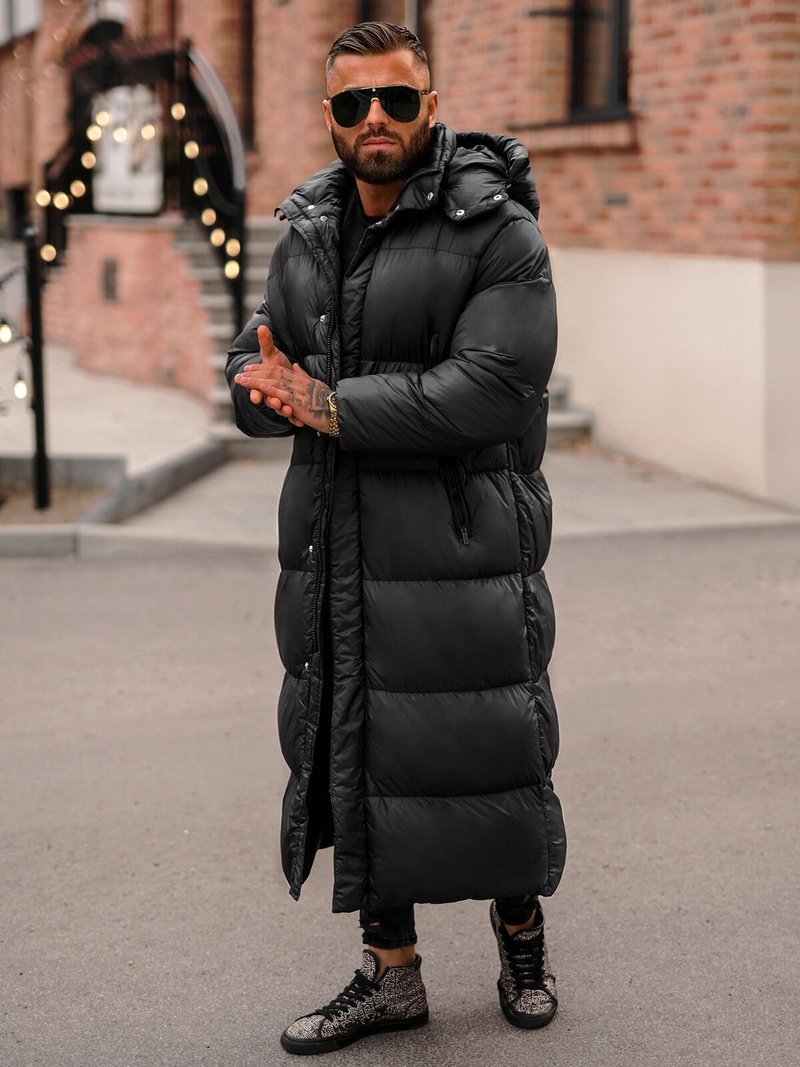 Veste Homme Noir OZONEE O/M3202Z