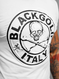 T-shirt Homme Blanc OZONEE NB/MT3074