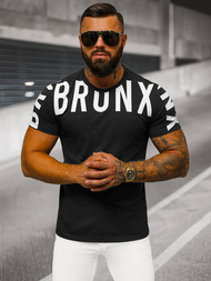 T-shirt Homme Noir OZONEE O/8T1265/3