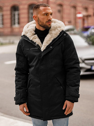 Veste D'hiver Noir OZONEE JS/22M316/392Z