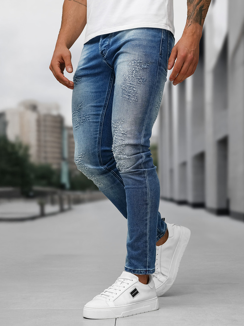 Jean Homme Bleu OZONEE NB/MP0009BZ