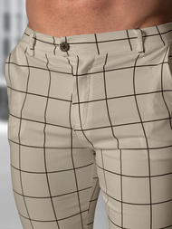 Pantalon Chino Homme Beige OZONEE O/P4009Z