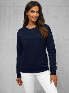 Sweat Femme Bleu Foncé OZONEE JS/W01Z