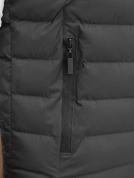 Veste Sans Manches Homme Gris Foncé OZONEE JS/M711/105