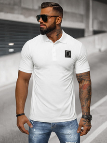 Polo Homme Blanc OZONEE NB/MT3105