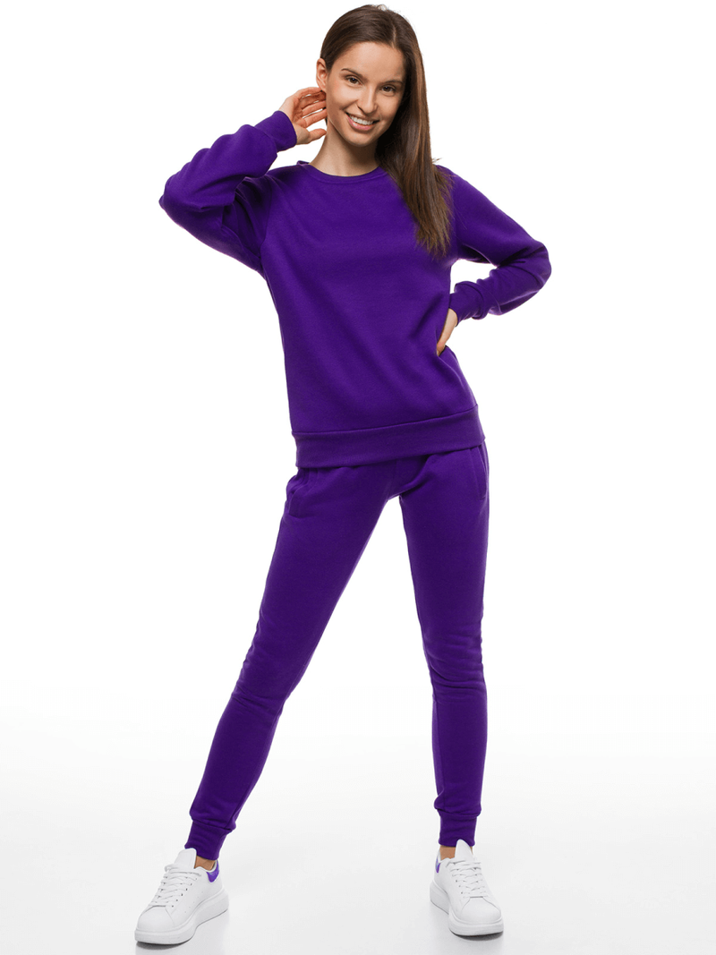 Pantalon de survêtement pour femmes Violet OZONEE JS/CK01/30
