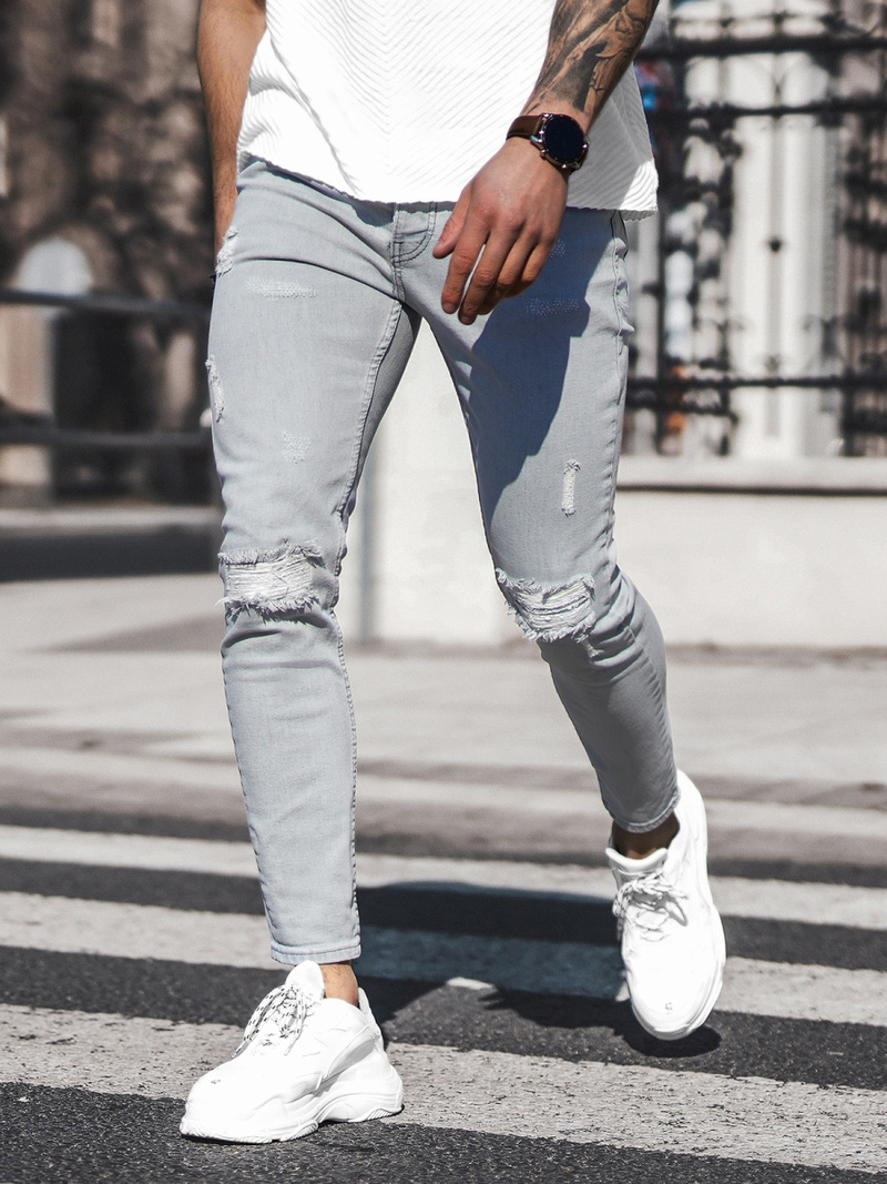 Jean Homme Gris OZONEE DO/2463