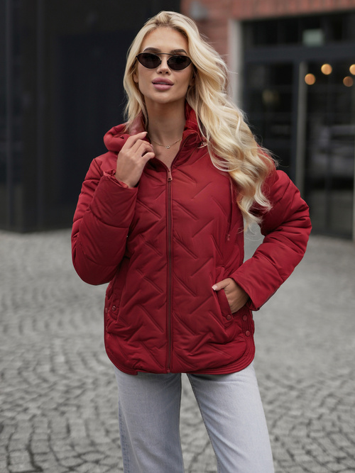 Veste femme bourgogna OZONEE JS/16M9300/06Z