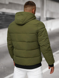 Veste D'hiver Kaki Clair OZONEE JS/31M5023/62