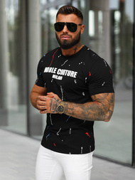 T-shirt Homme Noir OZONEE O/MPO3443