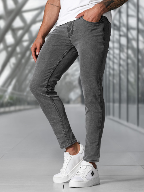 Jean Homme Gris Foncé OZONEE NB/MP0192GSZ