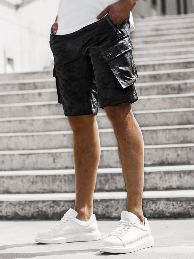 Short Homme Noir O/33919