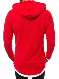 Sweatshirt Homme Rouge OZONEE O/1252