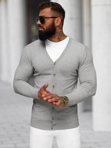 Pullover Homme Gris OZONEE NB/MM6006/2Z