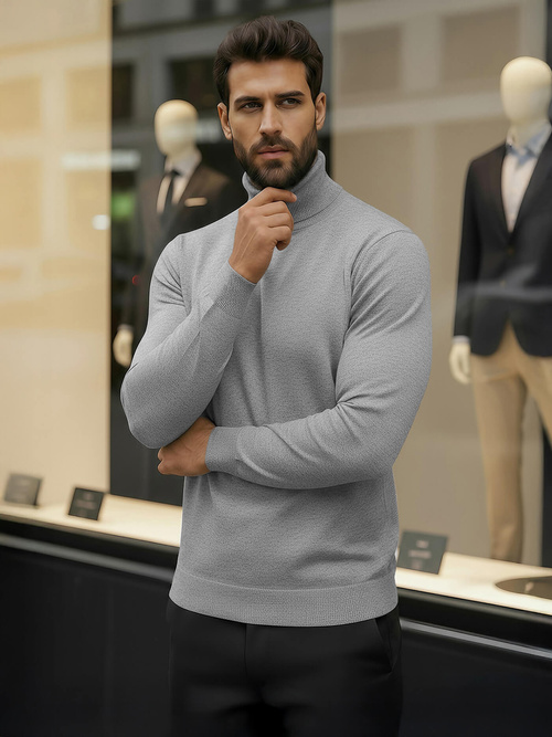 Pullover Homme Gris OZONEE V/V24504