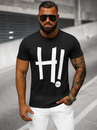 T-shirt Homme Noir OZONEE O/T1261/3