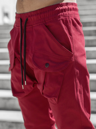 Pantalon Jogger Homme Bordeaux OZONEE G/11144