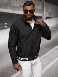 Veste Homme Noir OZONEE JS/5M3101/392Z